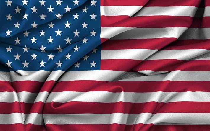 An American flag.
